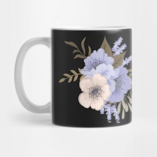 Blue flowers Mug